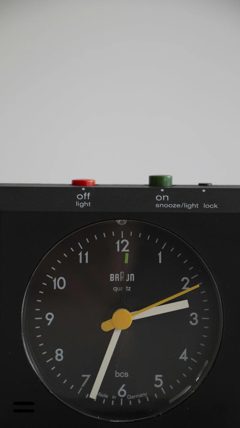 BRAUN AB 314 SL Travel Alarm Clock by Dieter Rams and Dieter