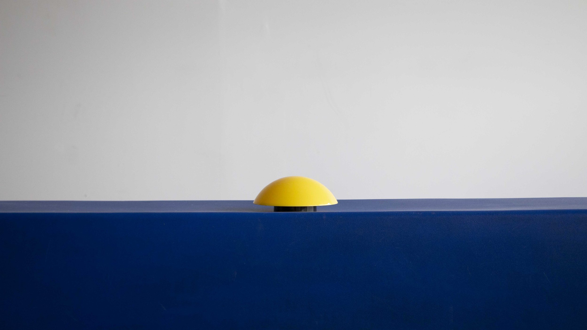 Yellow ABS Plastic Kids Wall Lamp