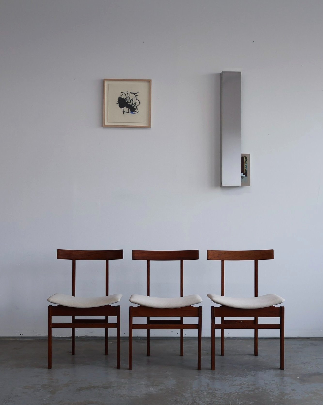 Rare 1960s Dining chairs By Inger Klingenberg For France & Son Model 193
