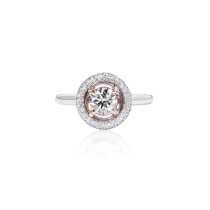 The Plush™ Dainty Diamond Ring:
3D printed in wax polymer for wax casting