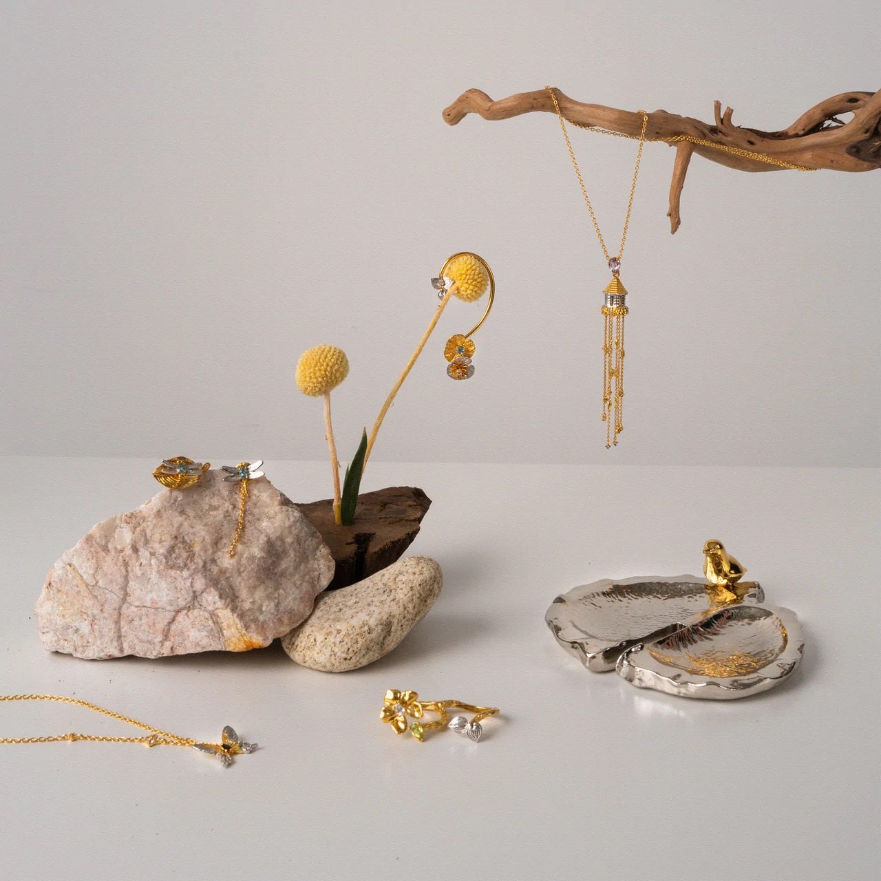 S/S 2022 - The Botanique Collection:
3D printed in wax polymer for wax casting