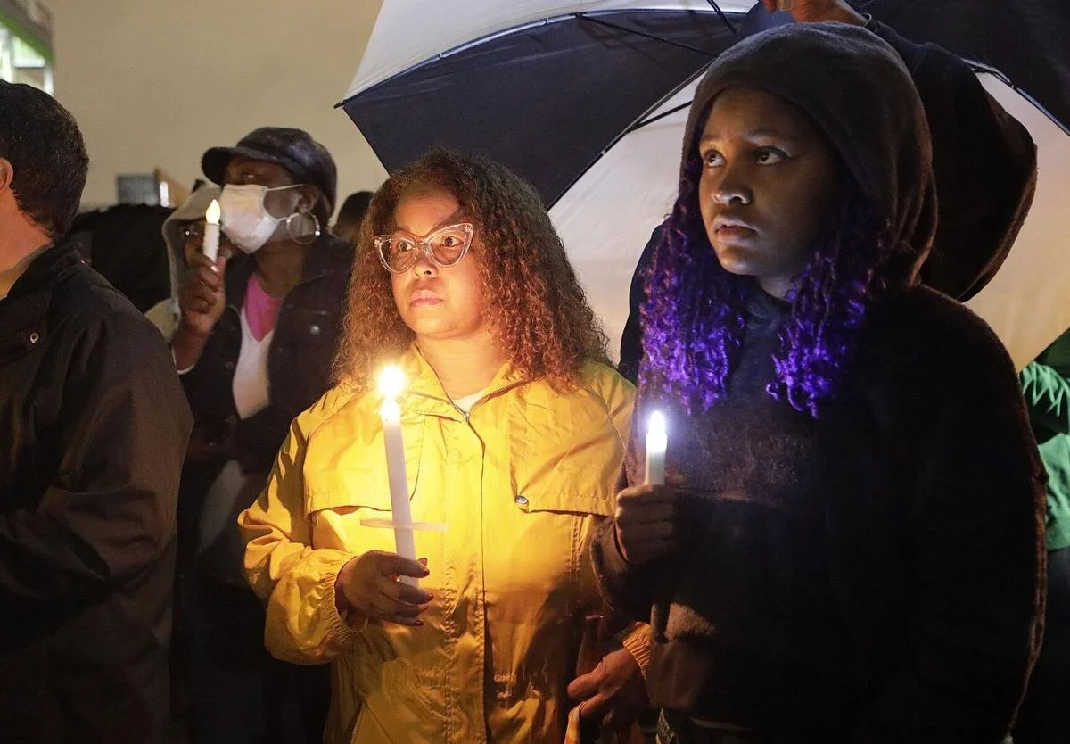 Hundreds gather for candlelight vigil to honor 1921 Tulsa Race Massacre victims, survivors and descendants