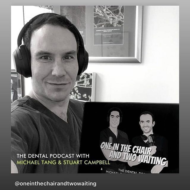Delighted to have been invited to speak on @oneinthechairandtwowaiting Listening to ones own voice though 😂🙈. Bring on @digitaldentistpodcast #podcast #dentalstudent #dentalstudents #dentist #dentistry #restorativedentistry #dentalimplants #dentalo