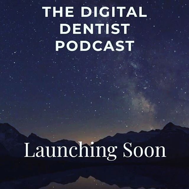 The Digital Dentist!!! Join me as I head out on an adventure into all things digital. Series one launching soon on Spotify and iTunes. #dentist #dentistry #podcast #dentalpodcast #teeth #training #dental #dentalstudent #dentalstudents #dentalhygienis