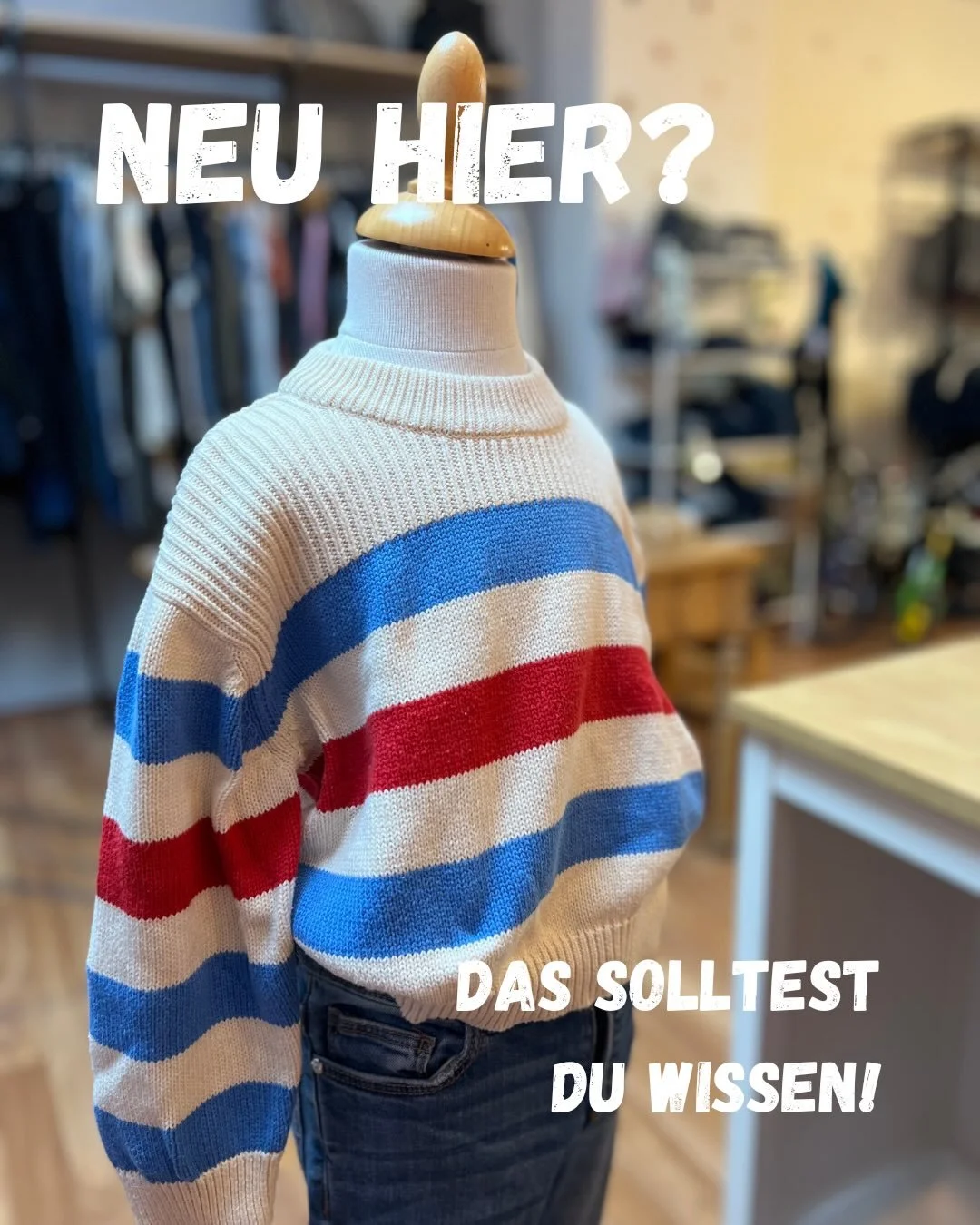 Neu hier? Sch&ouml;n, dass du da bist! 🧡🧡
Wir sind ein liebevoll gef&uuml;hrter Familien-Secondhand &amp; Concept Store in D&uuml;sseldorf.

Bei uns findest du Babymode, Kindermode, Umstandsmode, Spielzeug, B&uuml;cher, Kinderwagen &amp; ausgew&aum