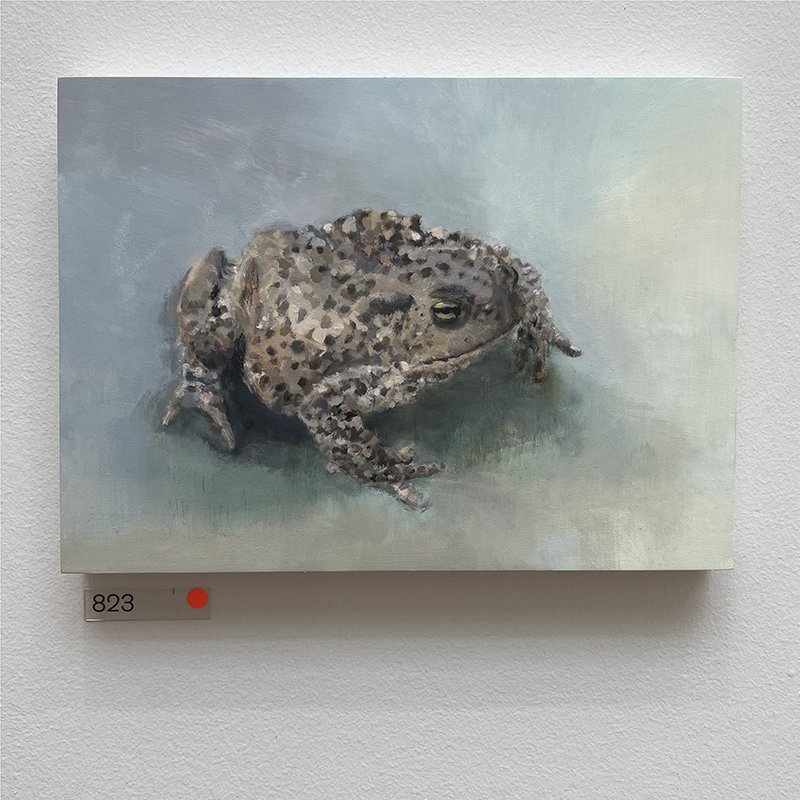 ANNA DICKERSON The Conservator, Toad Dynasty oil.jpg
