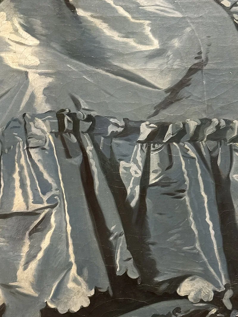 photo journal : fabrics at the National Gallery