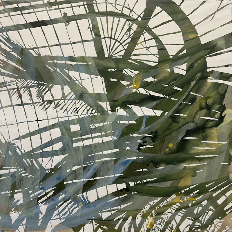 kew XI, acrylic on paper, 60x60cm