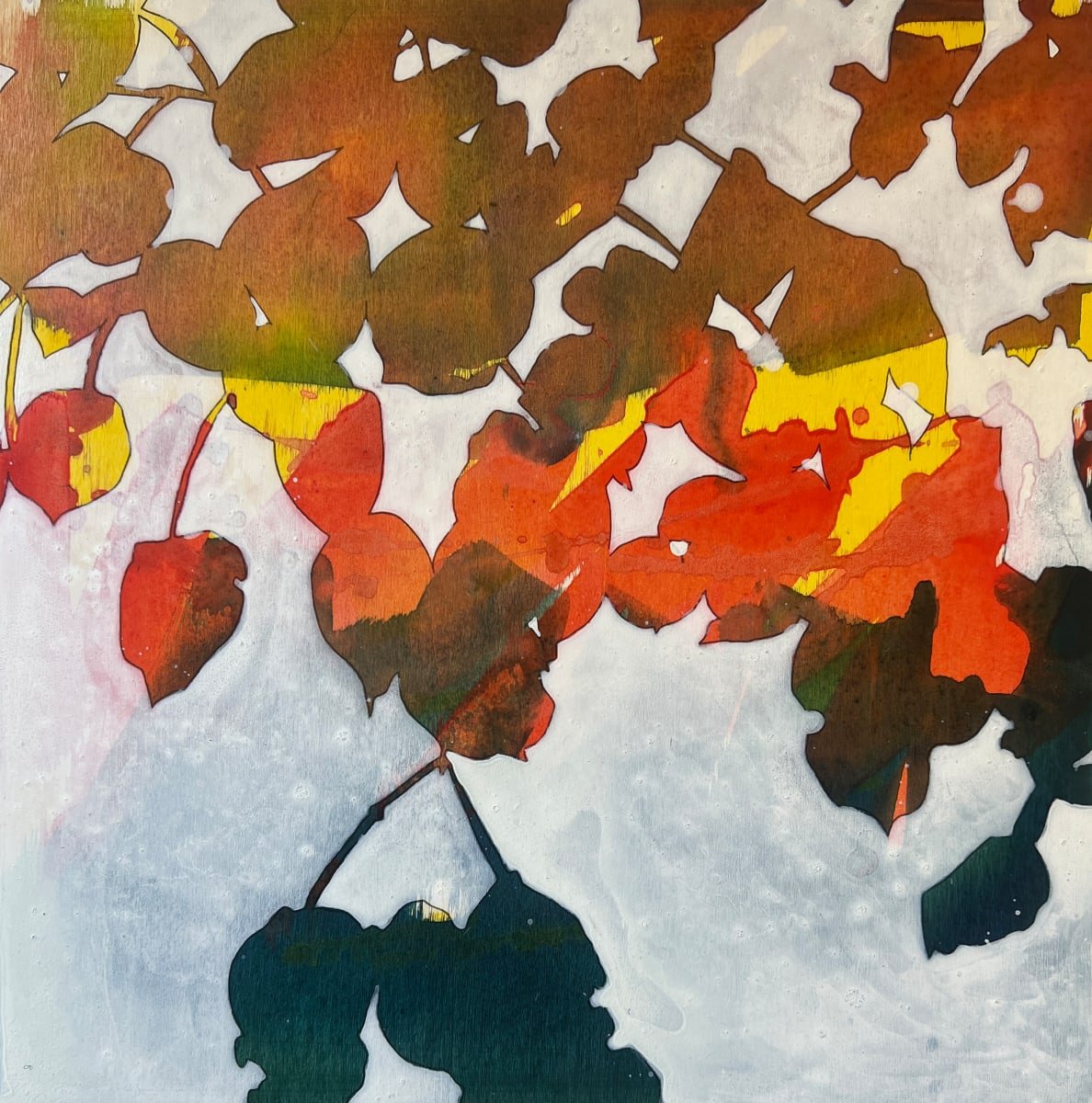 and the sun shines through