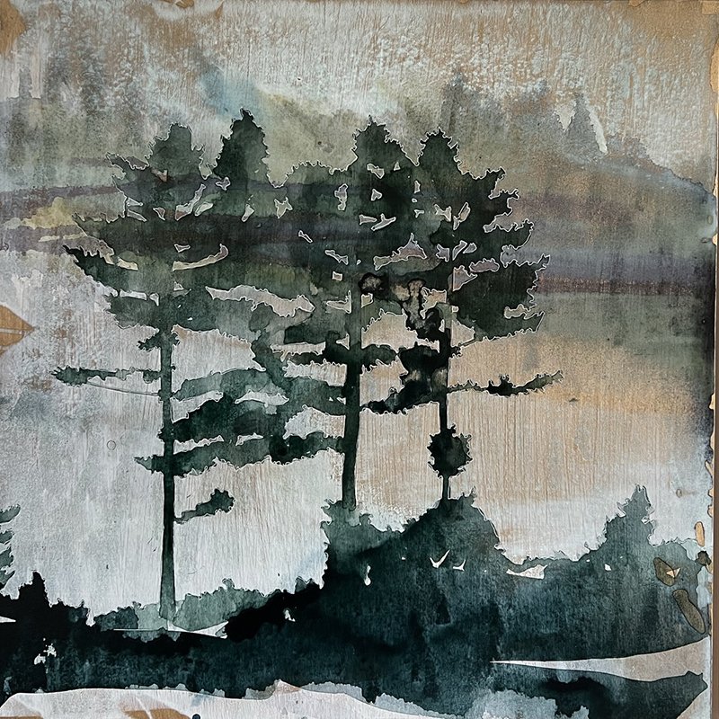tree series — rebecca tucker paintings