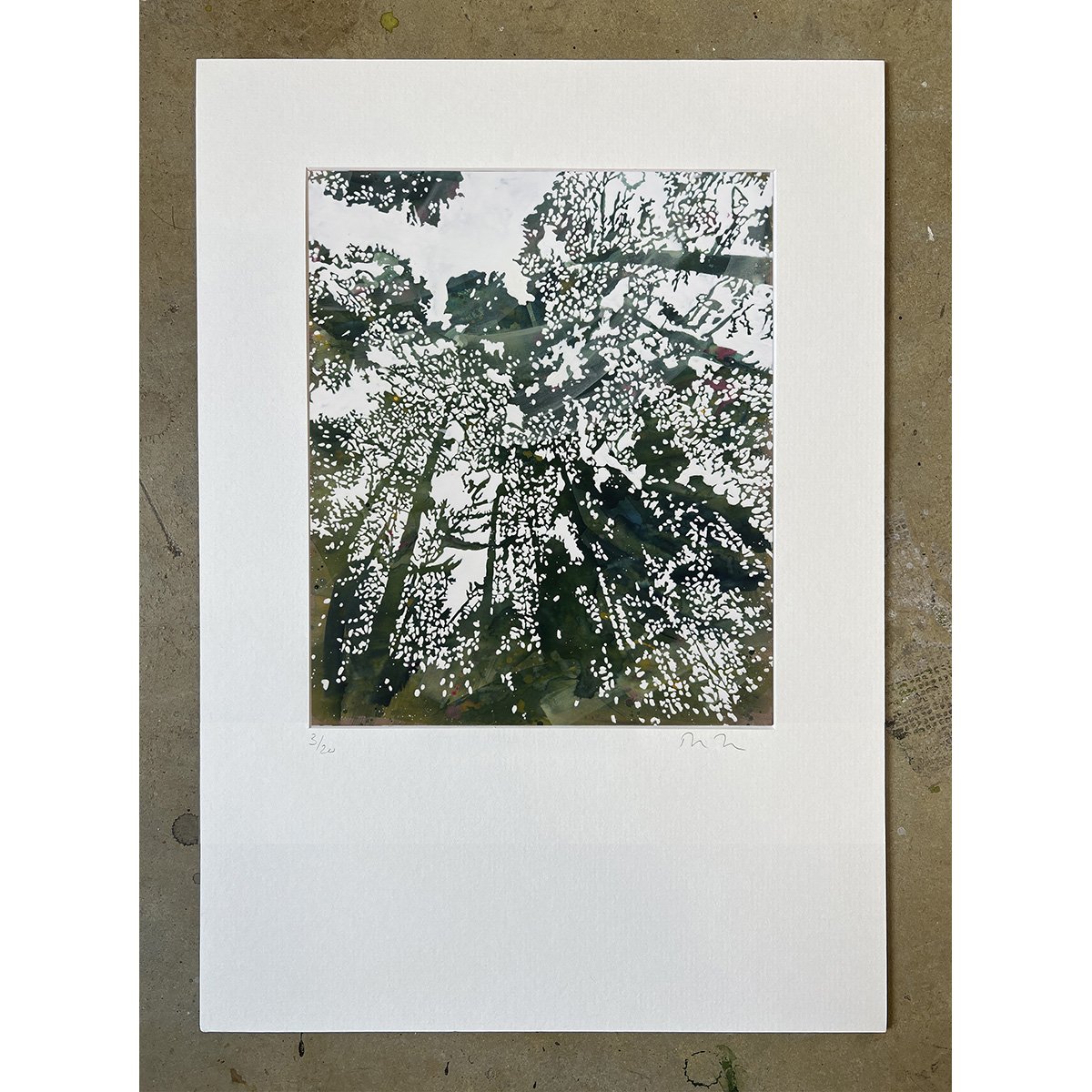 REQUESTED.THOUSANDS.COMMANDER 20x25cm in A3 mount.jpg