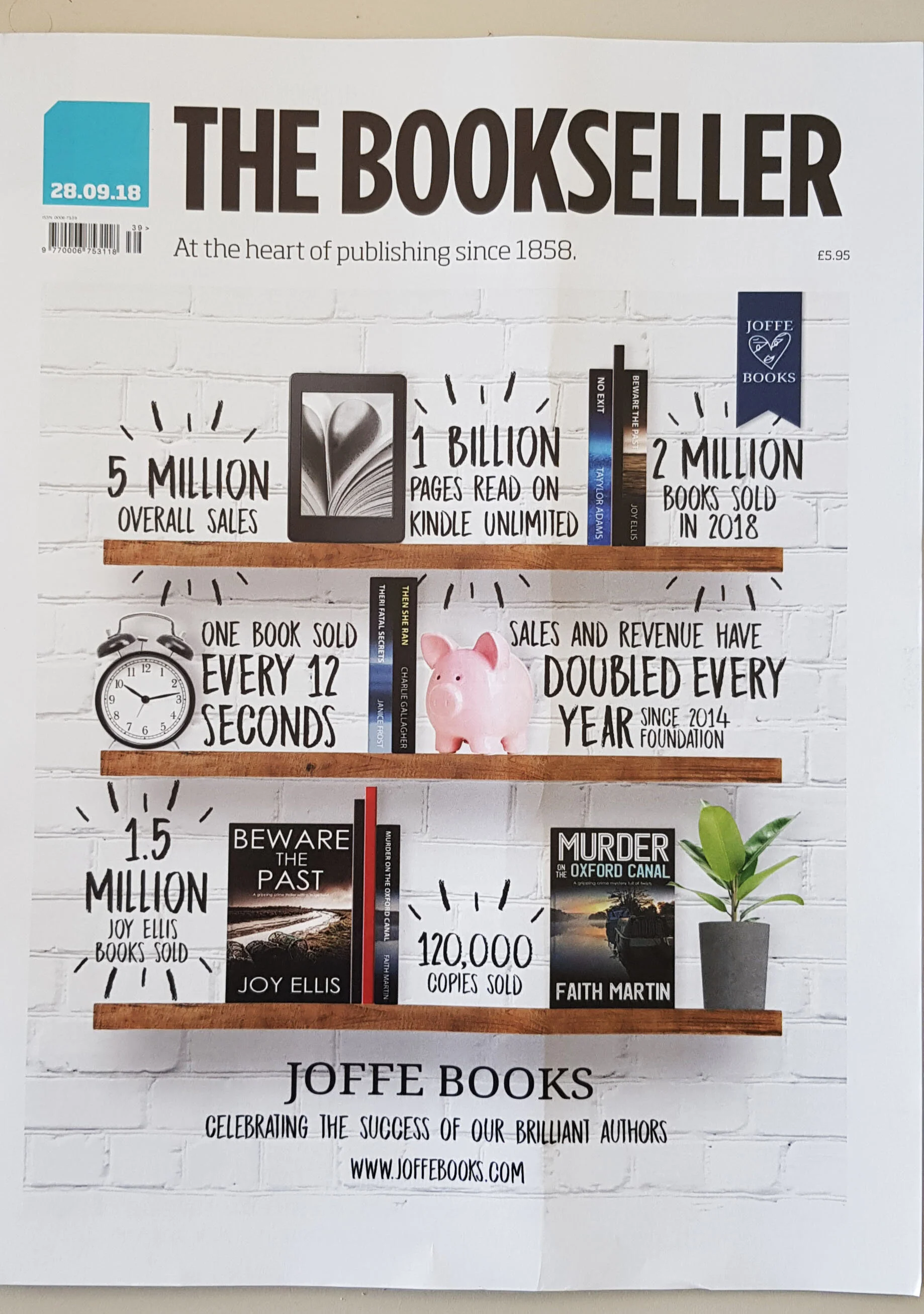 UK best sellers — News — JOFFE BOOKS, One of the UK's leading