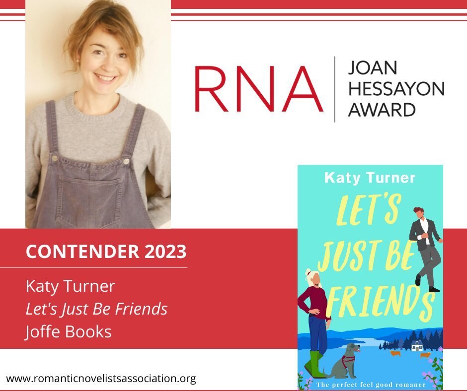 We are absolutely thrilled to announce that Katy Turner is a contender for the RNA Joan Hessayon Award with her debut novel LET'S JUST BE FRIENDS. 🎉

Available to PRE-ORDER here: https://geni.us/just-be-friends-pre