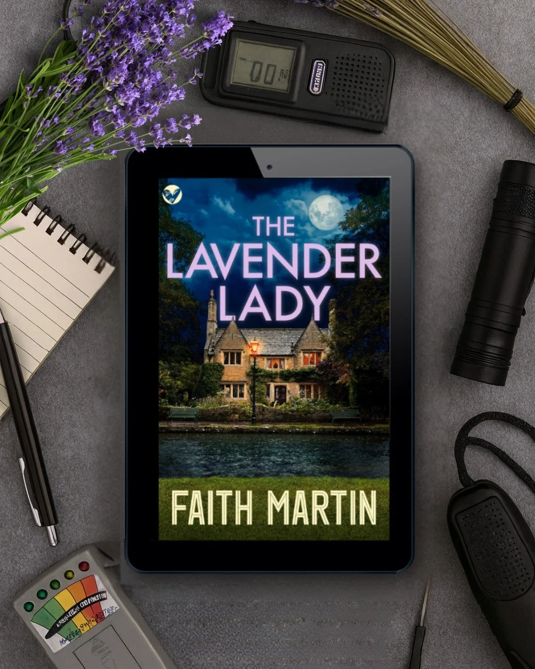 Faith Martin is BACK with this spooky seasonal read, just in time for Halloween! 👻 
THE LAVENDER LADY by Faith Martin — out now for just £0.99 👇
👉 https://geni.us/lavender-lady-fb
A haunting that hides a murder…
When widow Ef