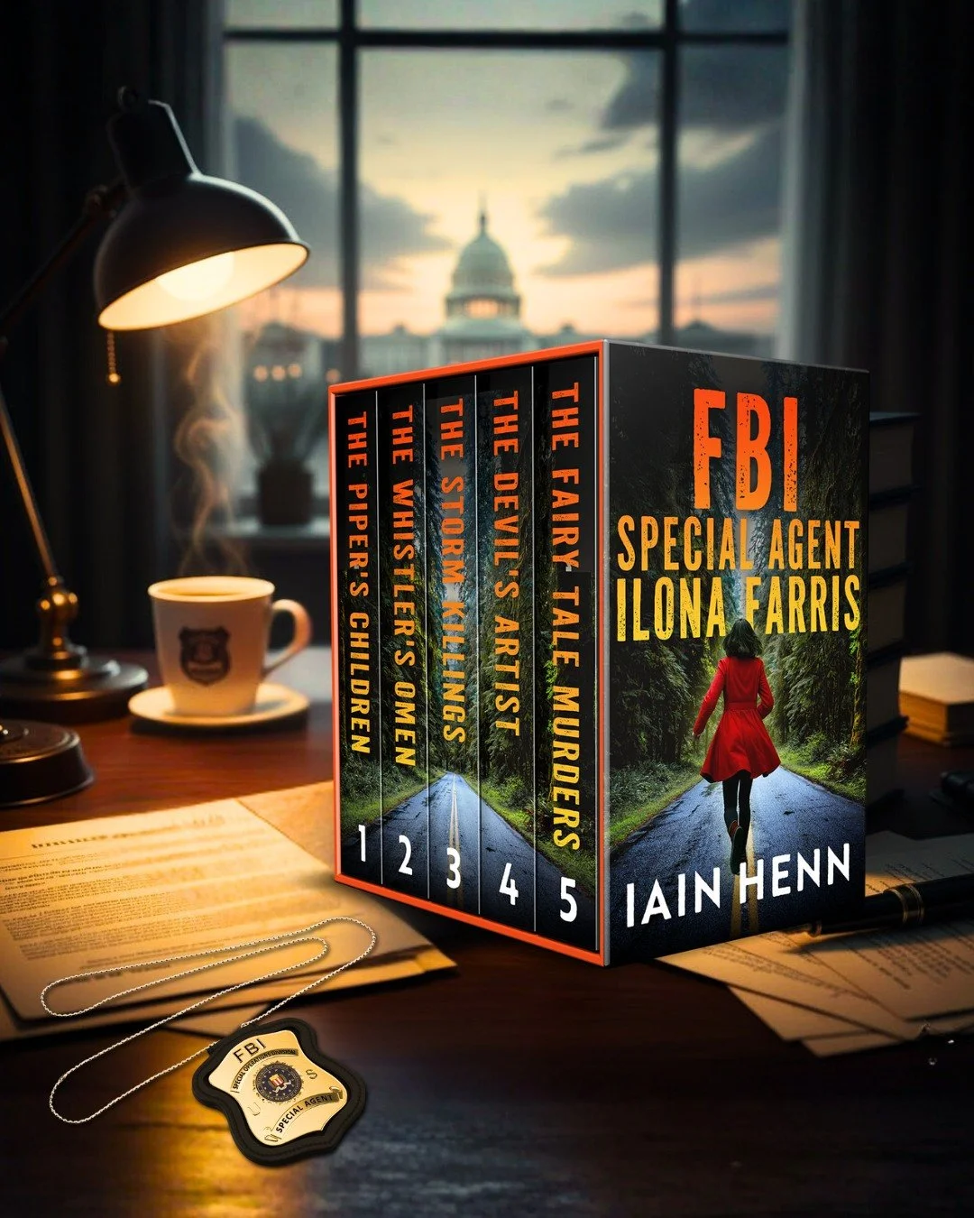 🚨 FBI thriller lovers, assemble! This BRAND-NEW box set is wild.
OUT NOW for just 0.99!
FBI SPECIAL AGENT ILONA FARRIS BOOKS 1&ndash;5 by Iain Henn
👉 https://geni.us/fbi-ilona-farris-fb

If you like your crime fiction twisty, eerie, atmospheric and