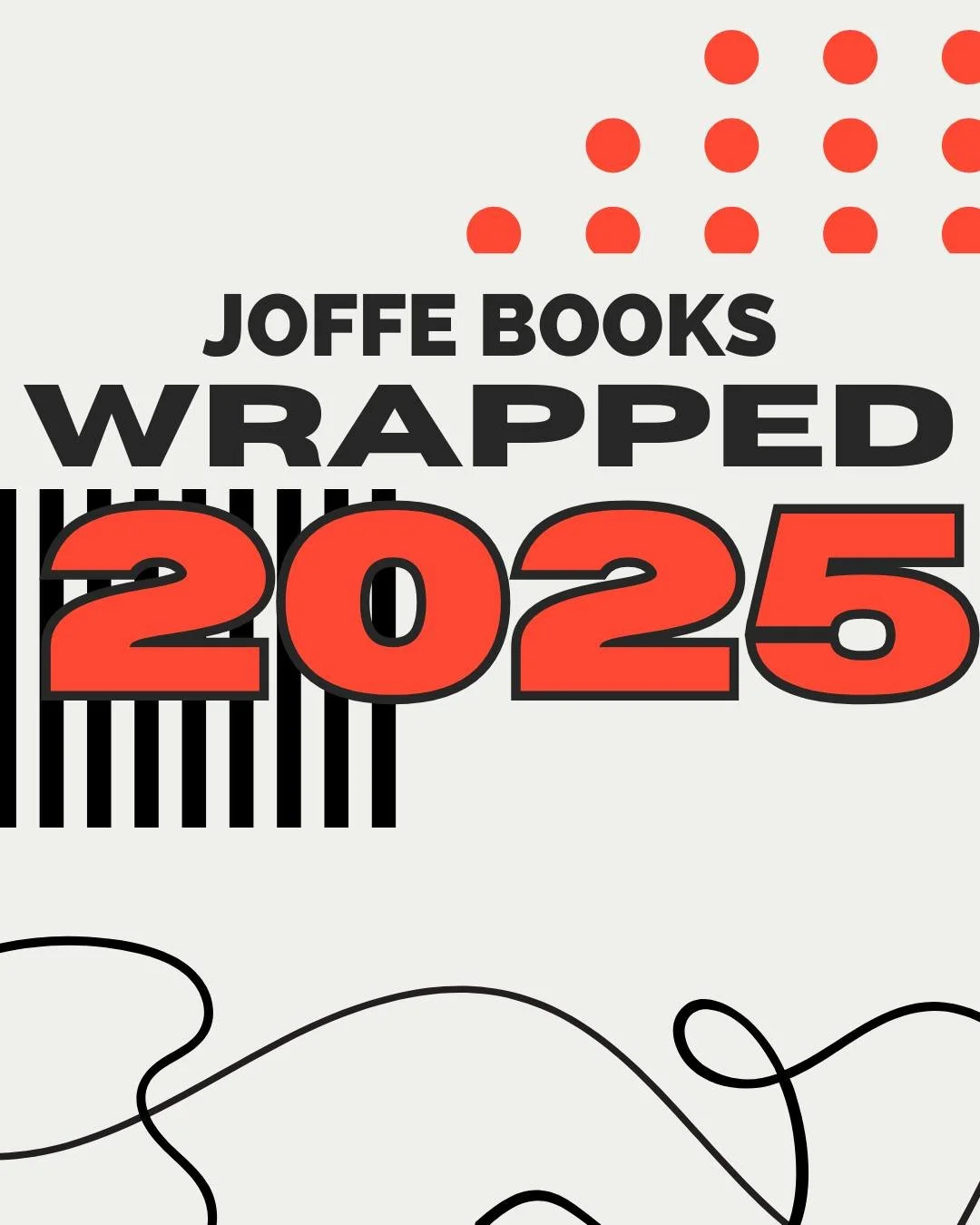 Joffe Books 2025 WRAPPED!

 #2025Wrapped