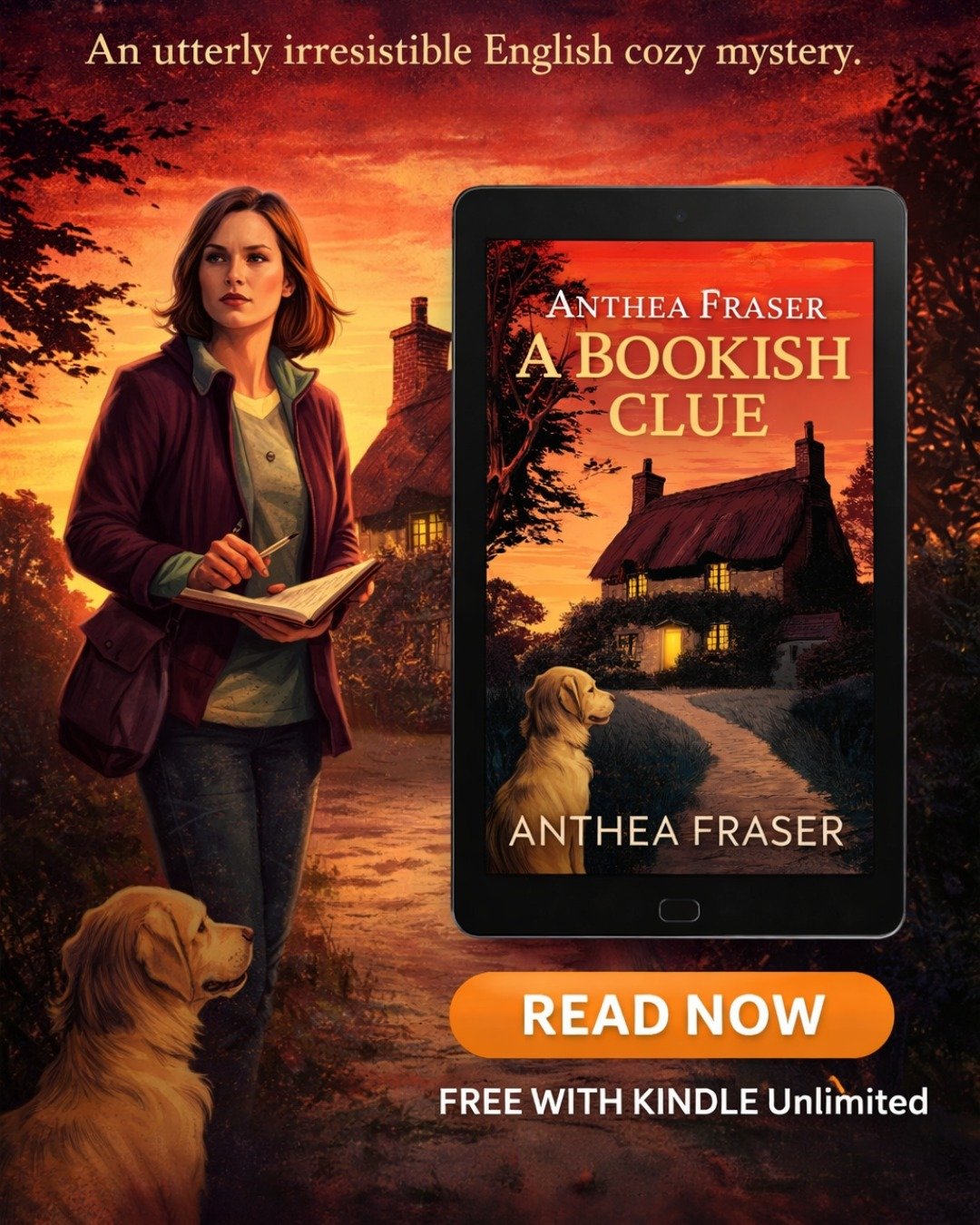 COZY UP&hellip; THIS ONE&rsquo;S GOT A SECRET 👀☕
OUT NOW for just &pound;0.99
A Bookish Clue by Anthea Fraser
🔗 https://geni.us/a-bookish-clue-fb

Picture-perfect villages. A decades-old murder. And one biographer who just can&rsquo;t stop digging.