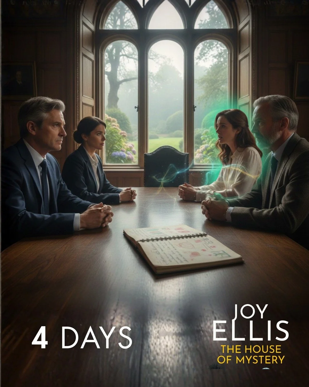 4 DAYS TO GO 👀🔮

Ellie McEwan is BACK in The House of Mystery! THE must-read new mystery for 2026 from multi-million-bestselling author Joy Ellis is almost here. Mark your calendars for 22nd January.