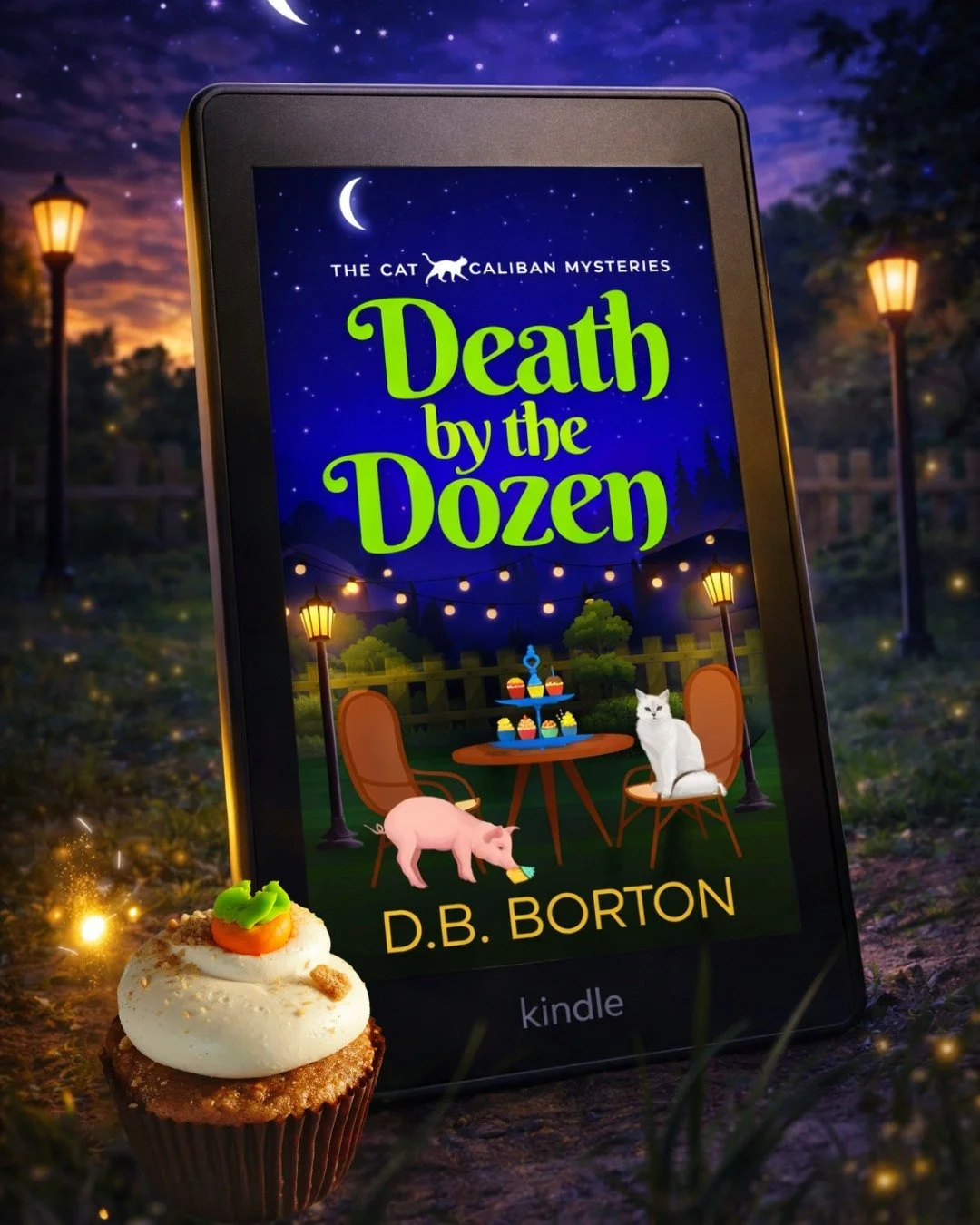 Grandma. Cupcakes. A stolen pig. A dead body. 🐷🔍

OUT NOW for just 0.99!

DEATH BY THE DOZEN by D.B. Borton
👉 https://amzn.eu/d/09uv6597

If Cat Caliban isn&rsquo;t your favourite crime-solving grandma yet&hellip; you&rsquo;re about to meet your n