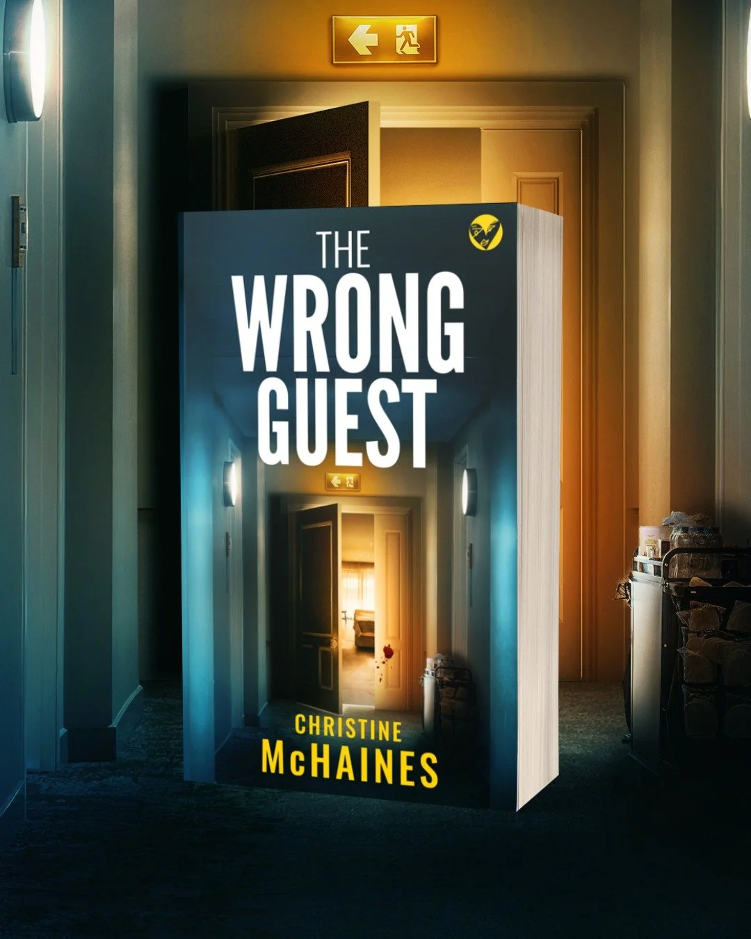 A letter in the wrong hands. A guest who sees an opportunity. A killer who must cover their tracks.

THE WRONG GUEST by Christine McHaines is out now for just 0.99: https://geni.us/the-wrong-guest-fb