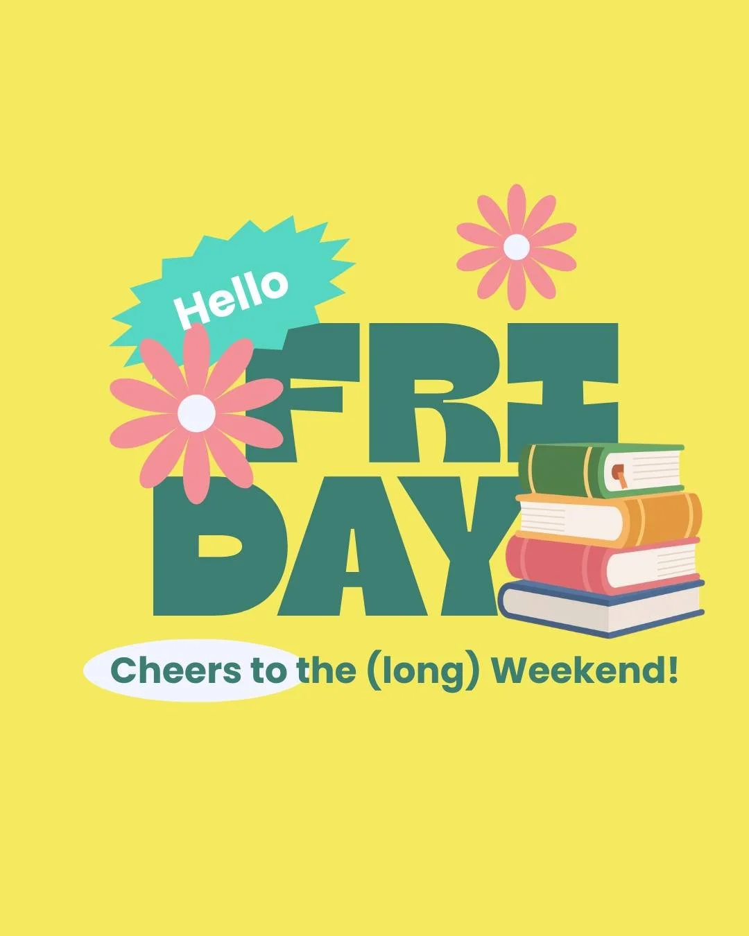 💛 Cheers to the long weekend! 💛