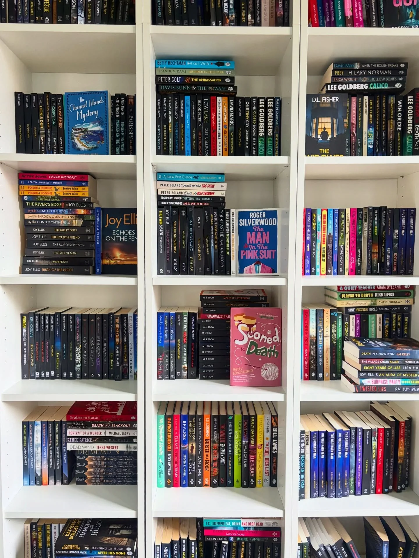 Our shelves are looking quite packed&hellip;and we love it! But maybe a reorganization is due 👀 #shelfie 📚