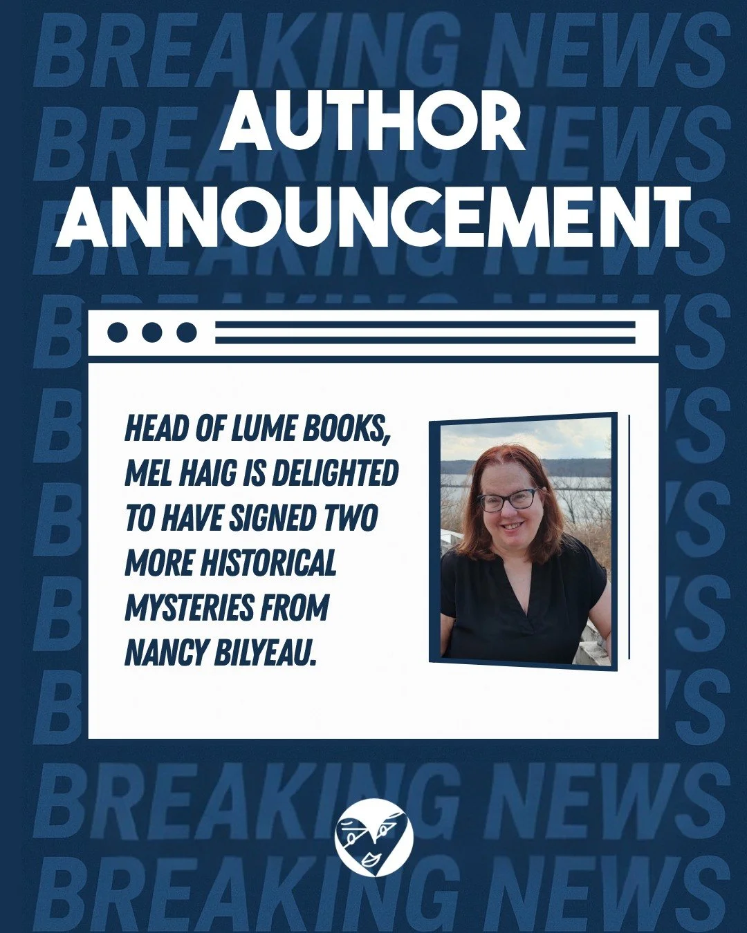 Head of Lume Books, Mel Haig is delighted to have signed two more historical mysteries from Nancy Bilyeau.