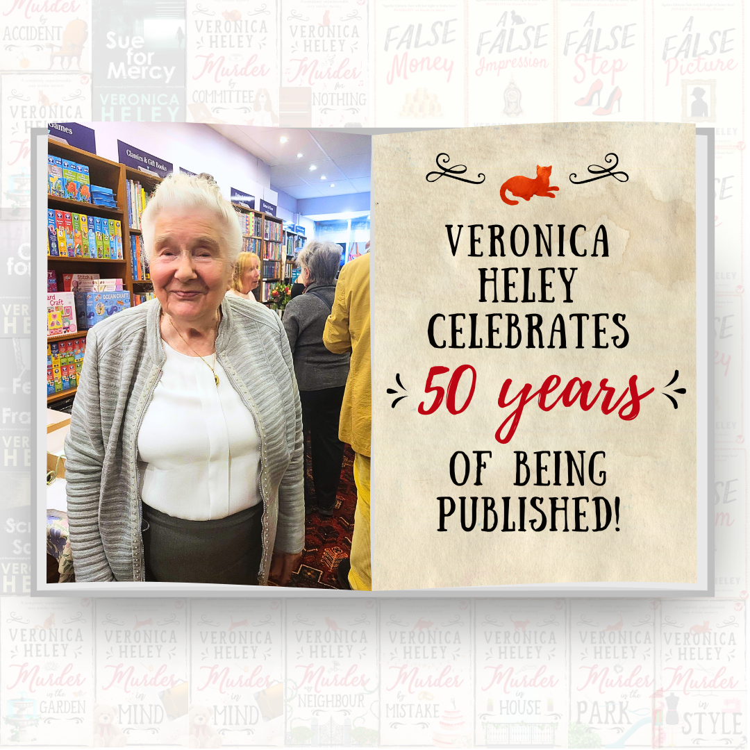 VERONICA HELEY CELEBRATES 50 YEARS OF BEING PUBLISHED! — JOFFE BOOKS ...