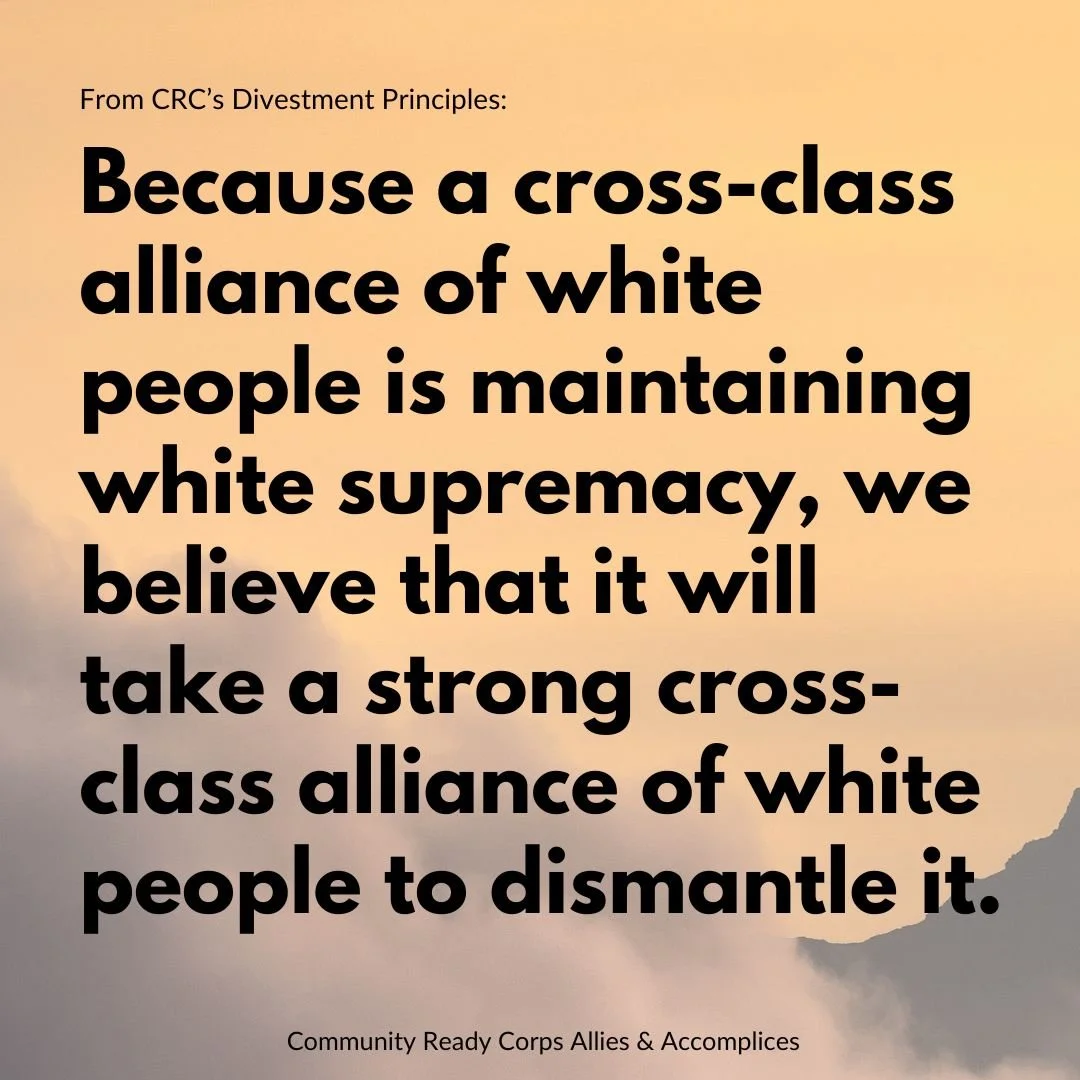 It will take a strong cross-class alliance of white people to dismantle white supremacy