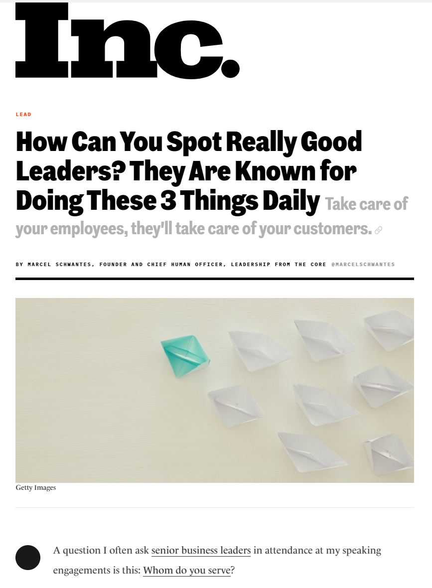 How Can You Spot Really Good Leaders? They Are Known for Doing These 3 Things Daily