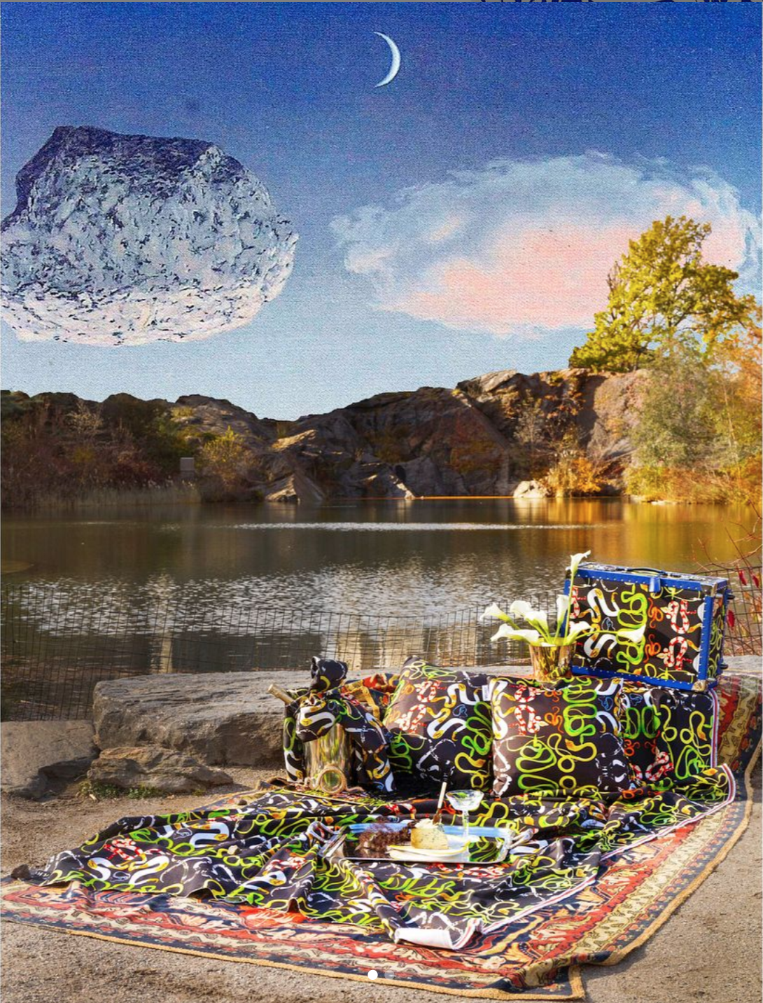 Graphic design and editing for interior design company Voutsa