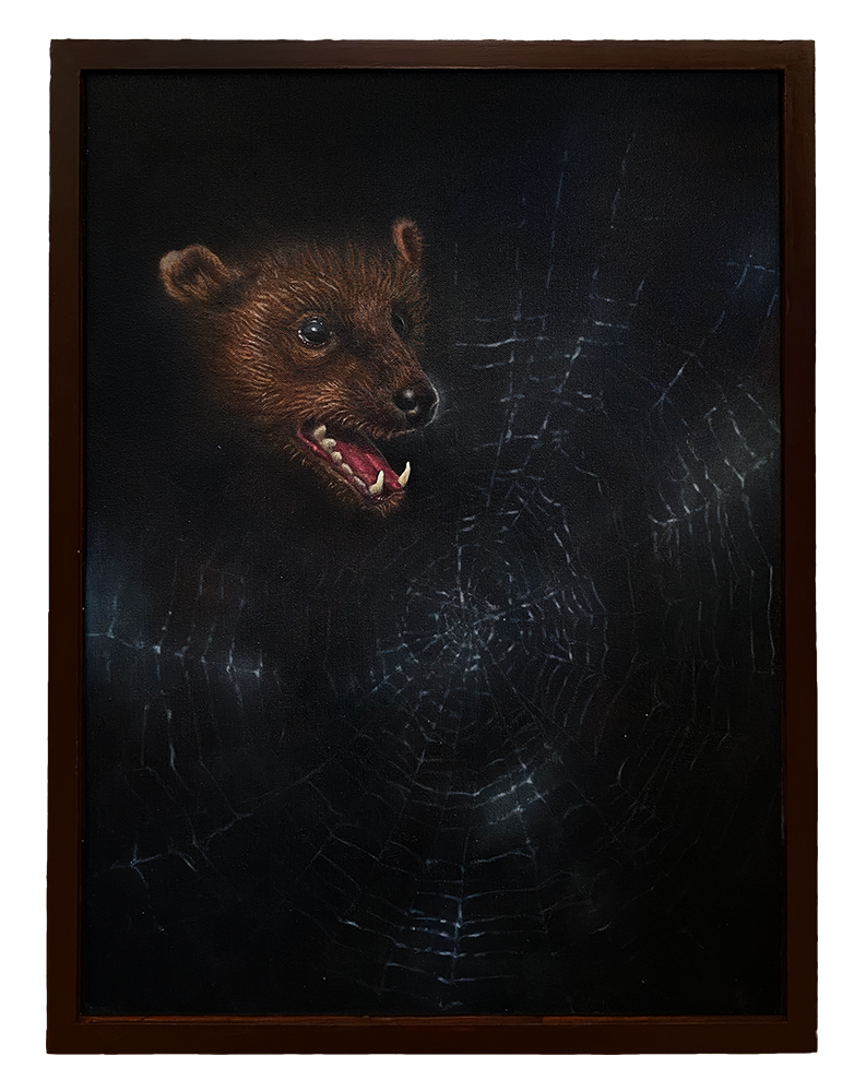 Dream of Fisher, 2021. Oil on canvas. 18” x 24”.