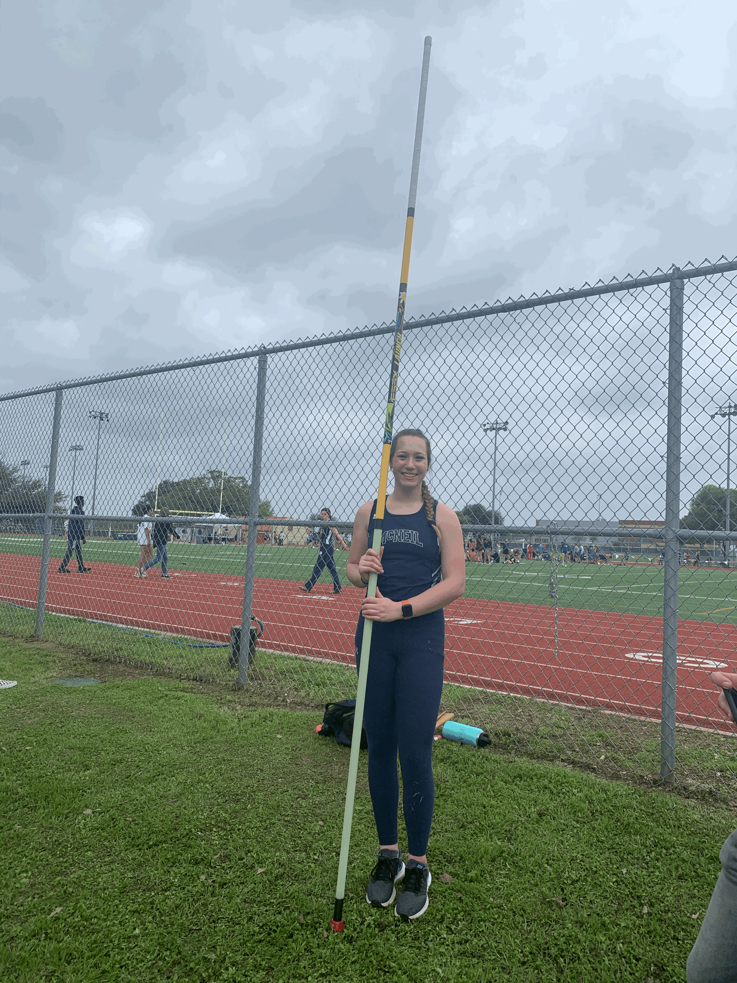  - Pole vaulting: the only sport where my SEVEN daughter feels like she’s flying!