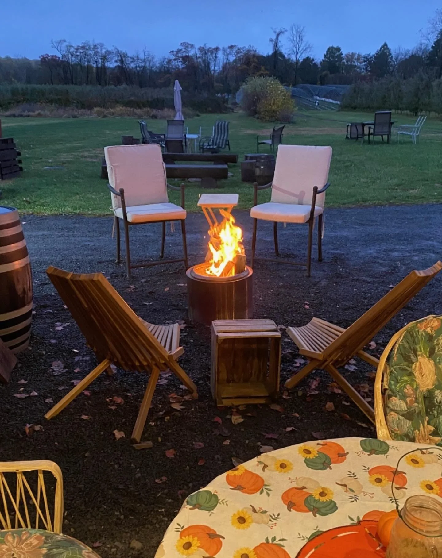 This month&rsquo;s Locals Night is next Thursday 11/20 (a week earlier than usual due to Thanksgiving) 🍂 🍁. Enjoy an evening of fire pits and plenty of heated indoor seating in our tasting room.  We&rsquo;ll be serving hot cider &amp; hot toddies a