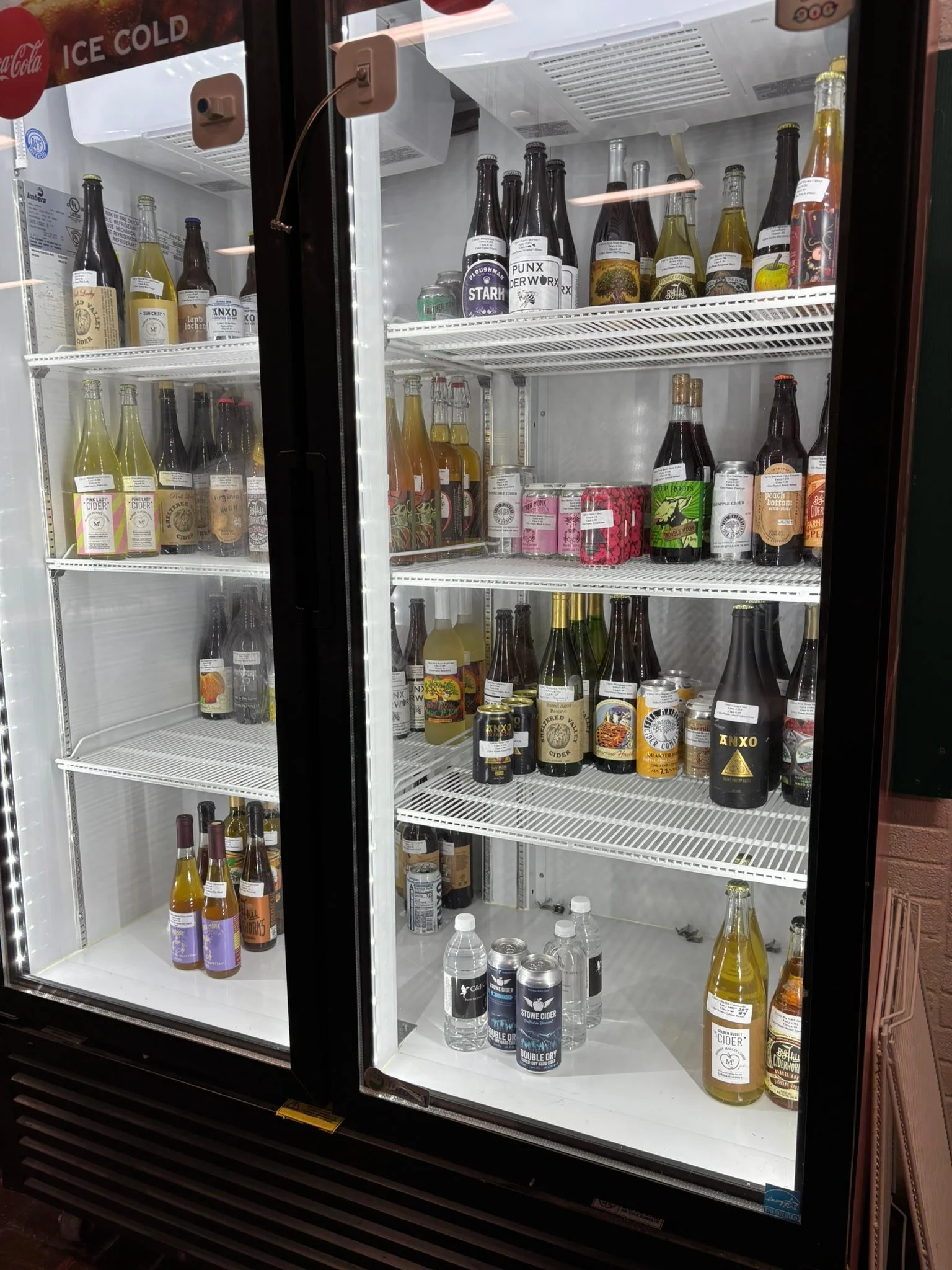 Helping at the Pa Farm Show Cider competition in Harrisburg. Make sure to come in January to find out who wins!