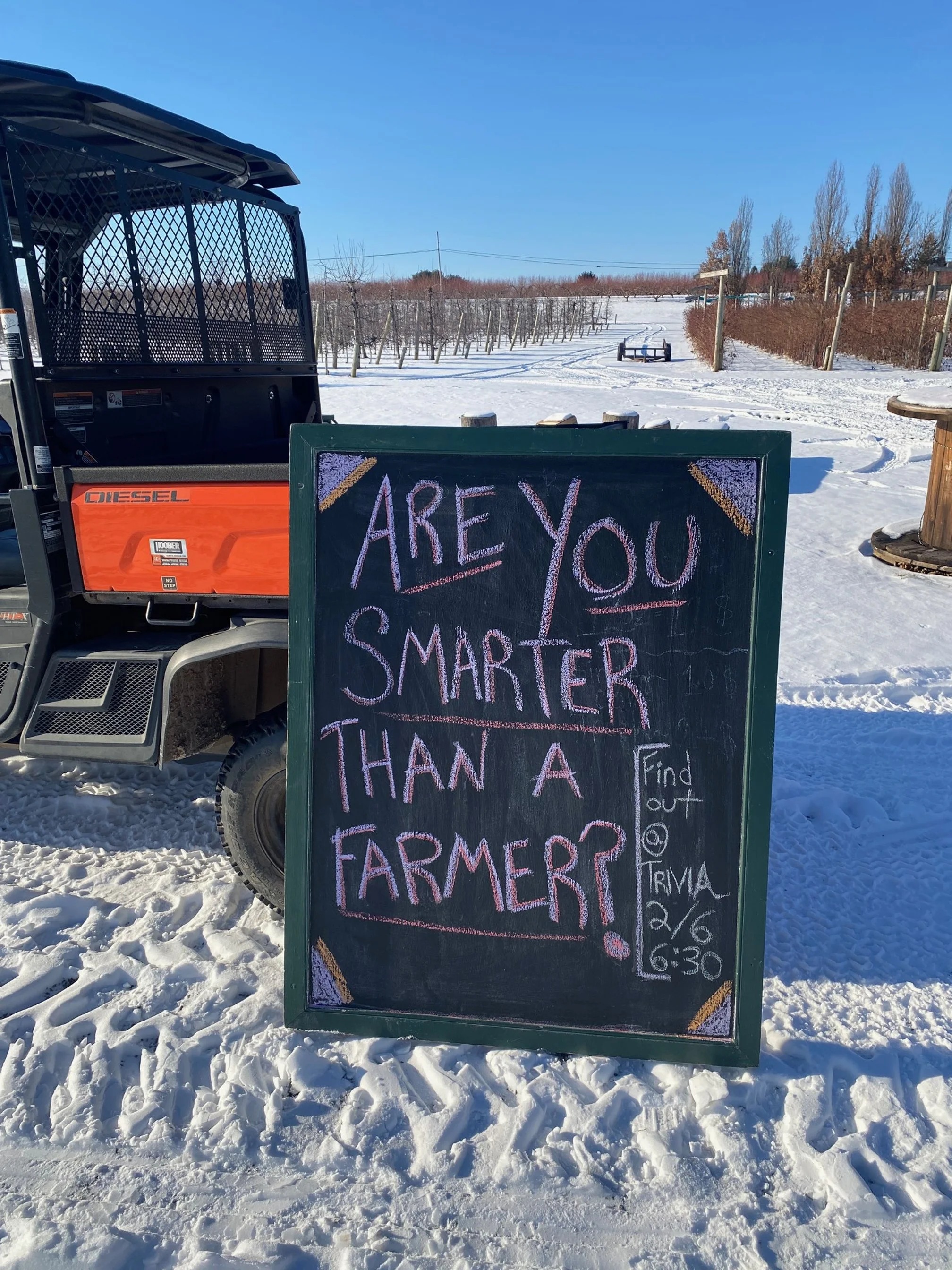 Trivia at the Cidery 