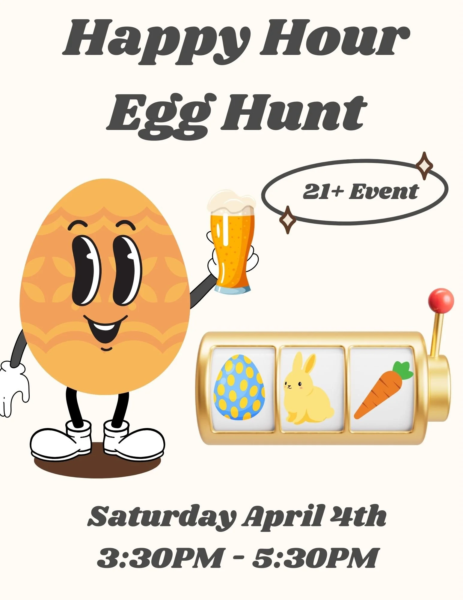 Happy Hour Egg Hunt 