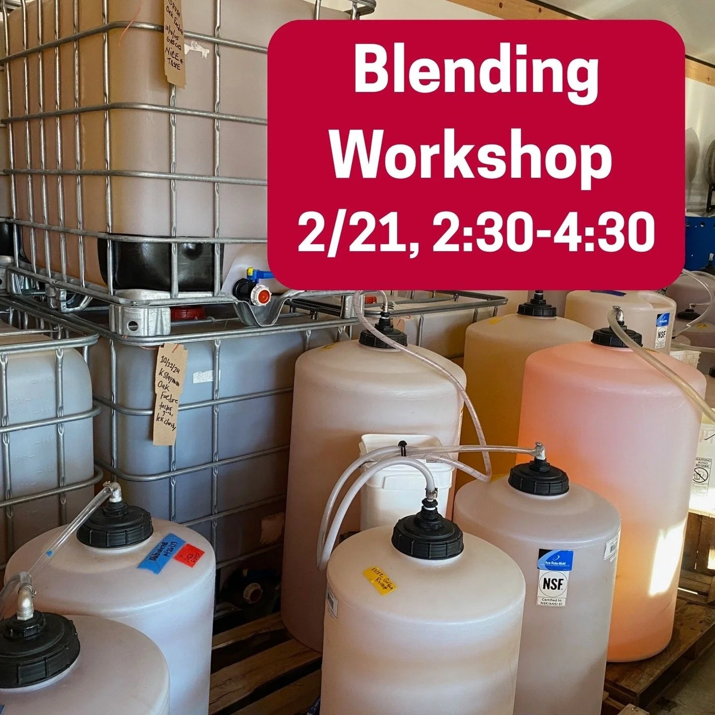 The next workshop in our cidermaking series is all about blends! What happens when you blend Arkansas Black with Dabinette? Is it delicious, or could you do better? Might you create the best blend of them all? Join our cidermakers on Saturday to find