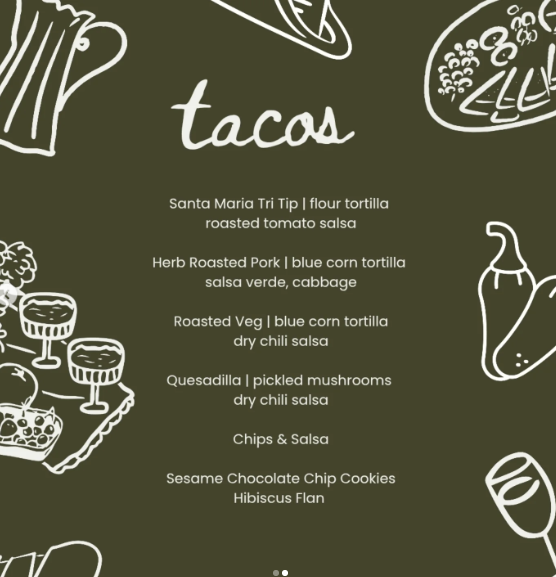 Tacos in the Cidery