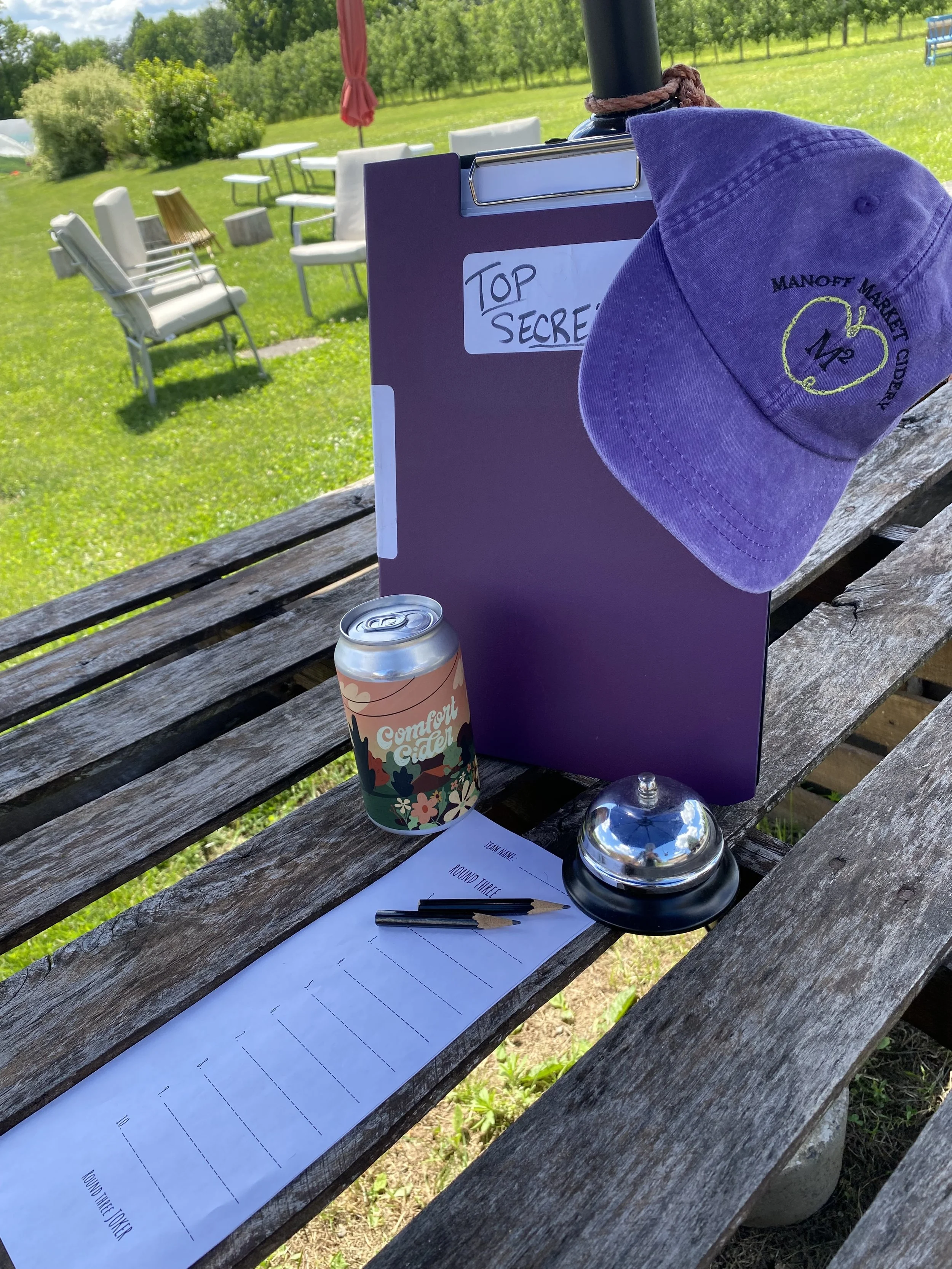 Trivia at the Cidery (please register) 