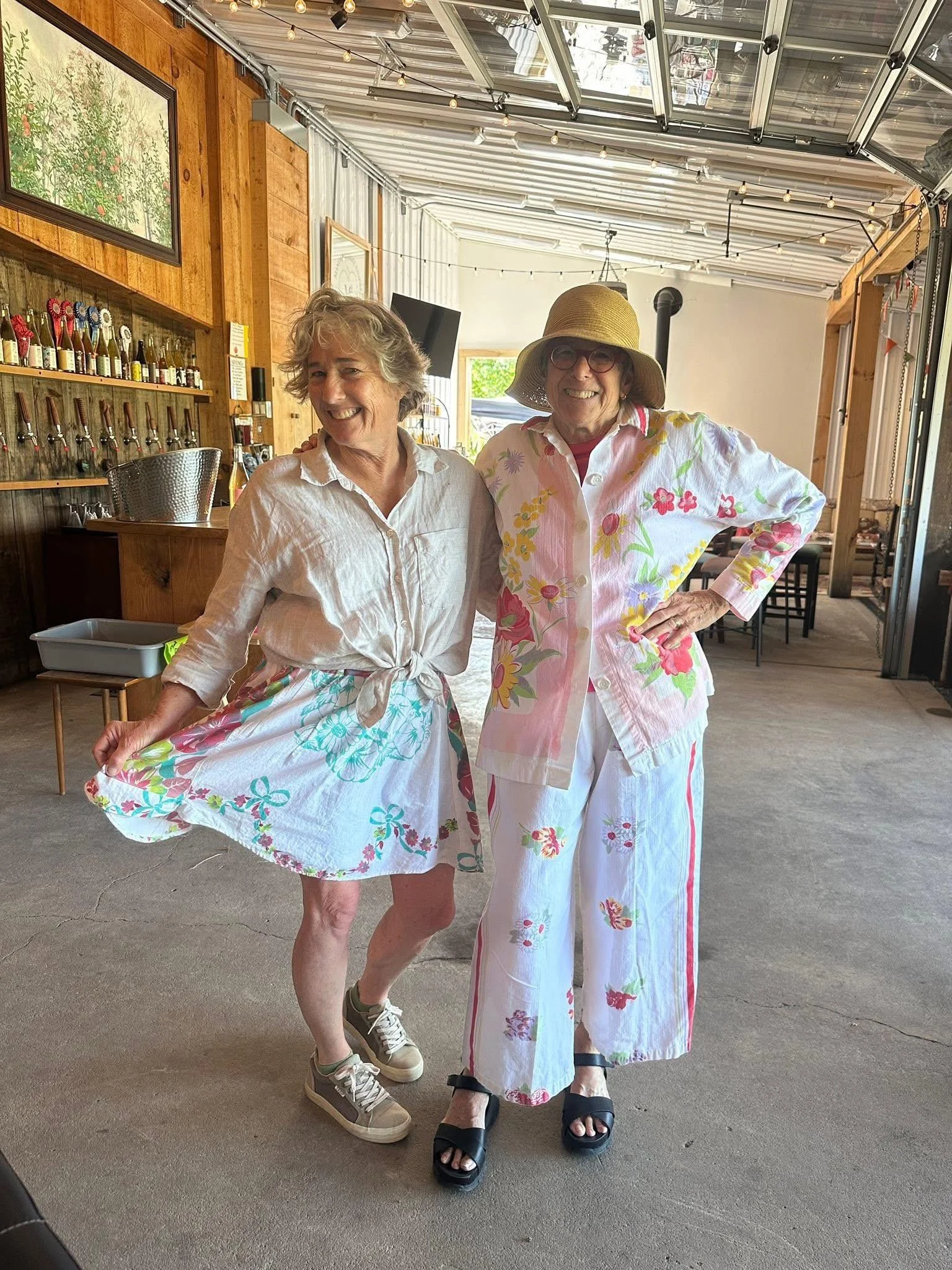 We had so much fun with Gail&rsquo;s vintage linens and one of a kind clothes. Can&rsquo;t wait to have her back at Art in the Garden on Labor Day Weekend!