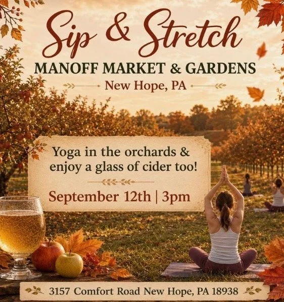 Sip &amp; Stretch Yoga w/Jeni (please register)