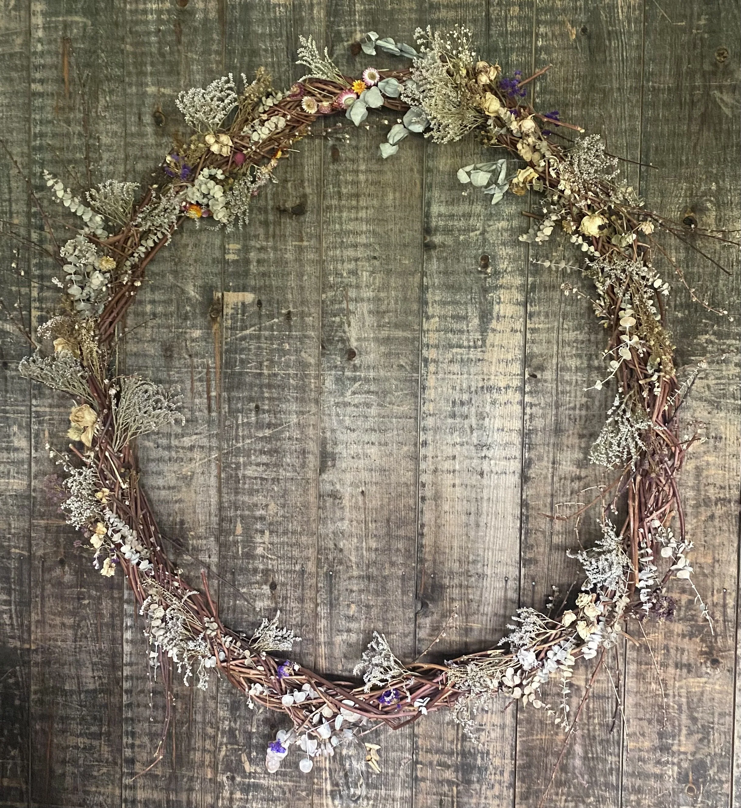 Natural Wreath Base Making 