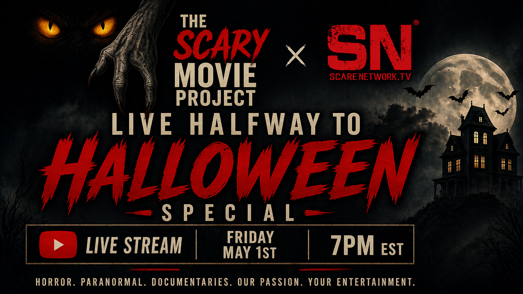 Episode 118: Halfway To Halloween with ScareNetwork.TV