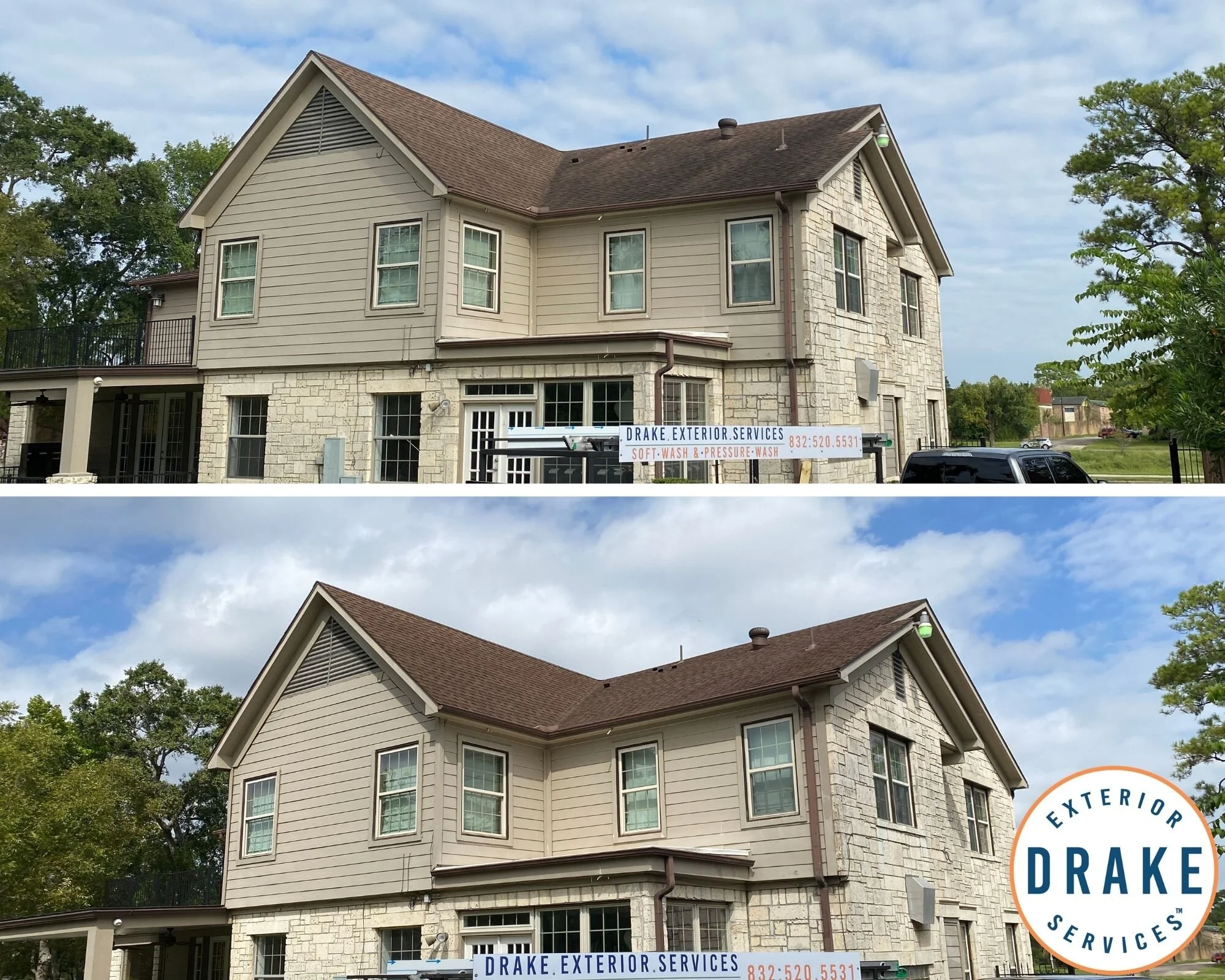 Roof Soft Wash Gallery Drake Exterior Services