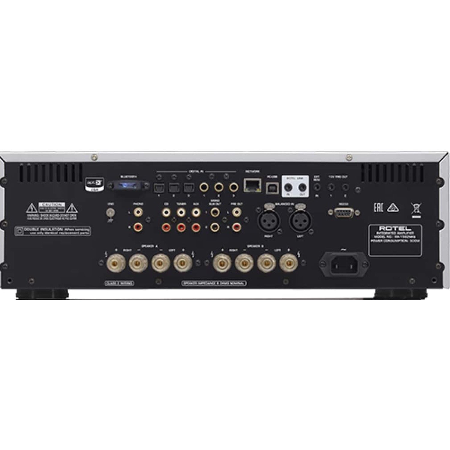 Rotel RA-1592 MKII Integrated Amplifier Rear