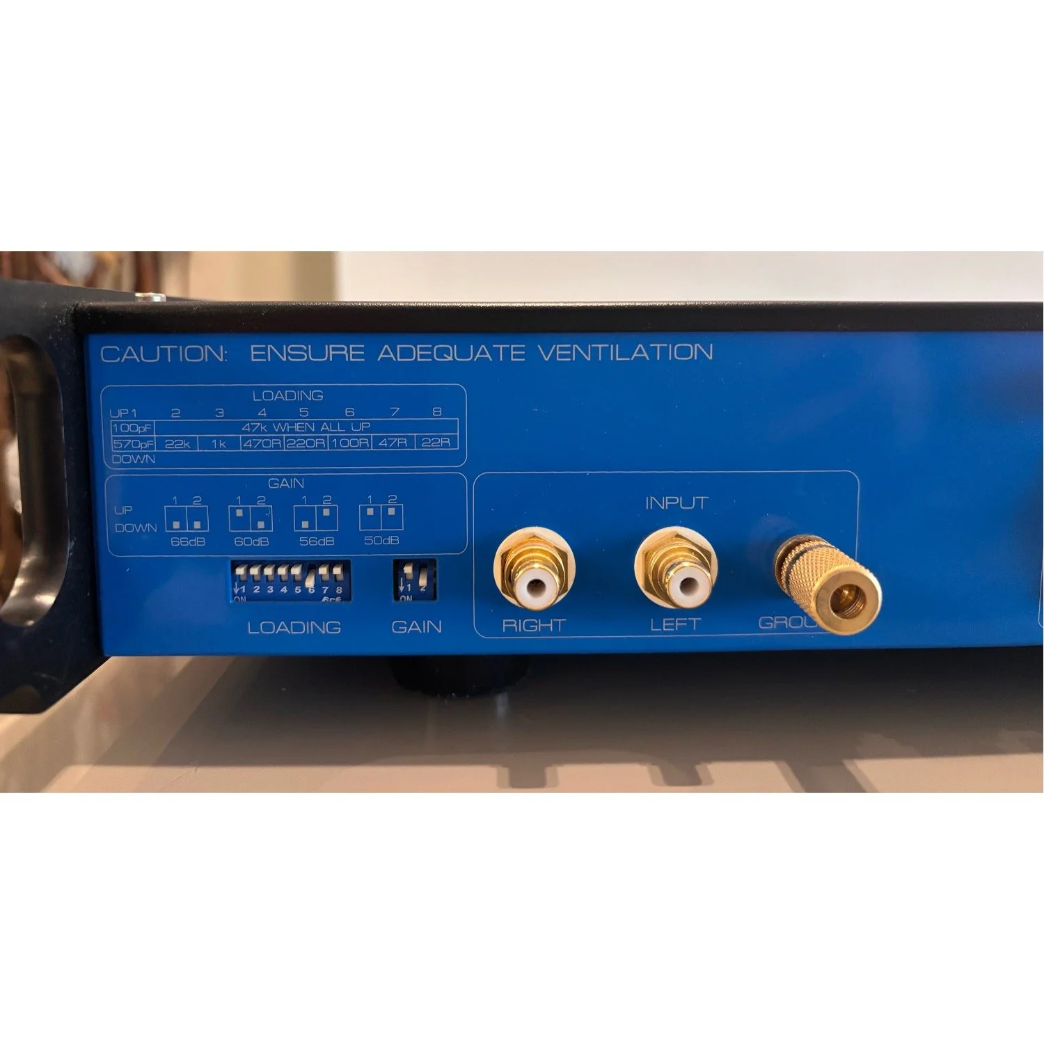 Plinius Koru MM/MC Phono Stage Rear 2