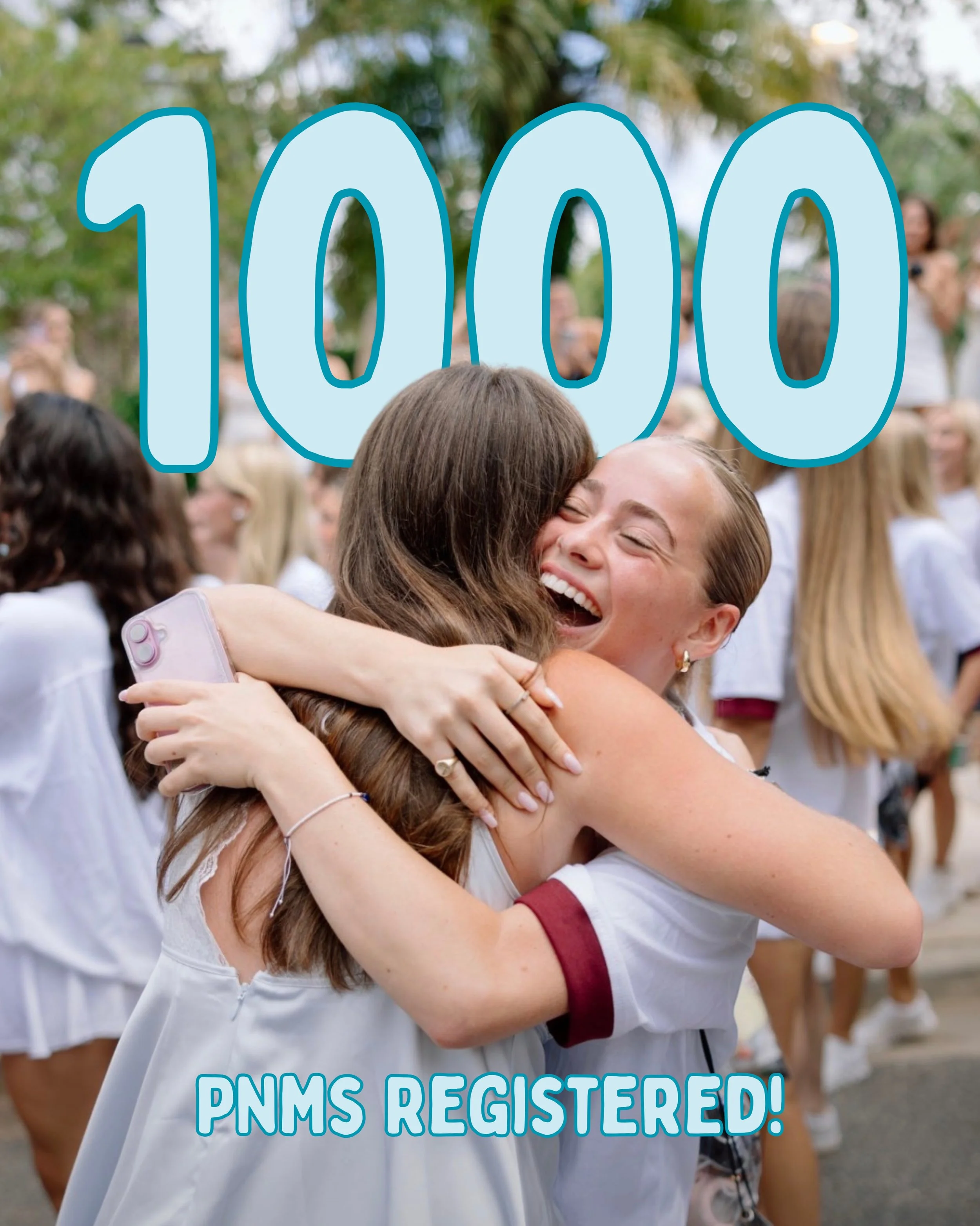 1000 Potential New Members are officially registered for Fall Formal Recruitment! 🩵

Haven&rsquo;t registered yet? Check out the link in our bio for more information on how to register and #StartWithYou