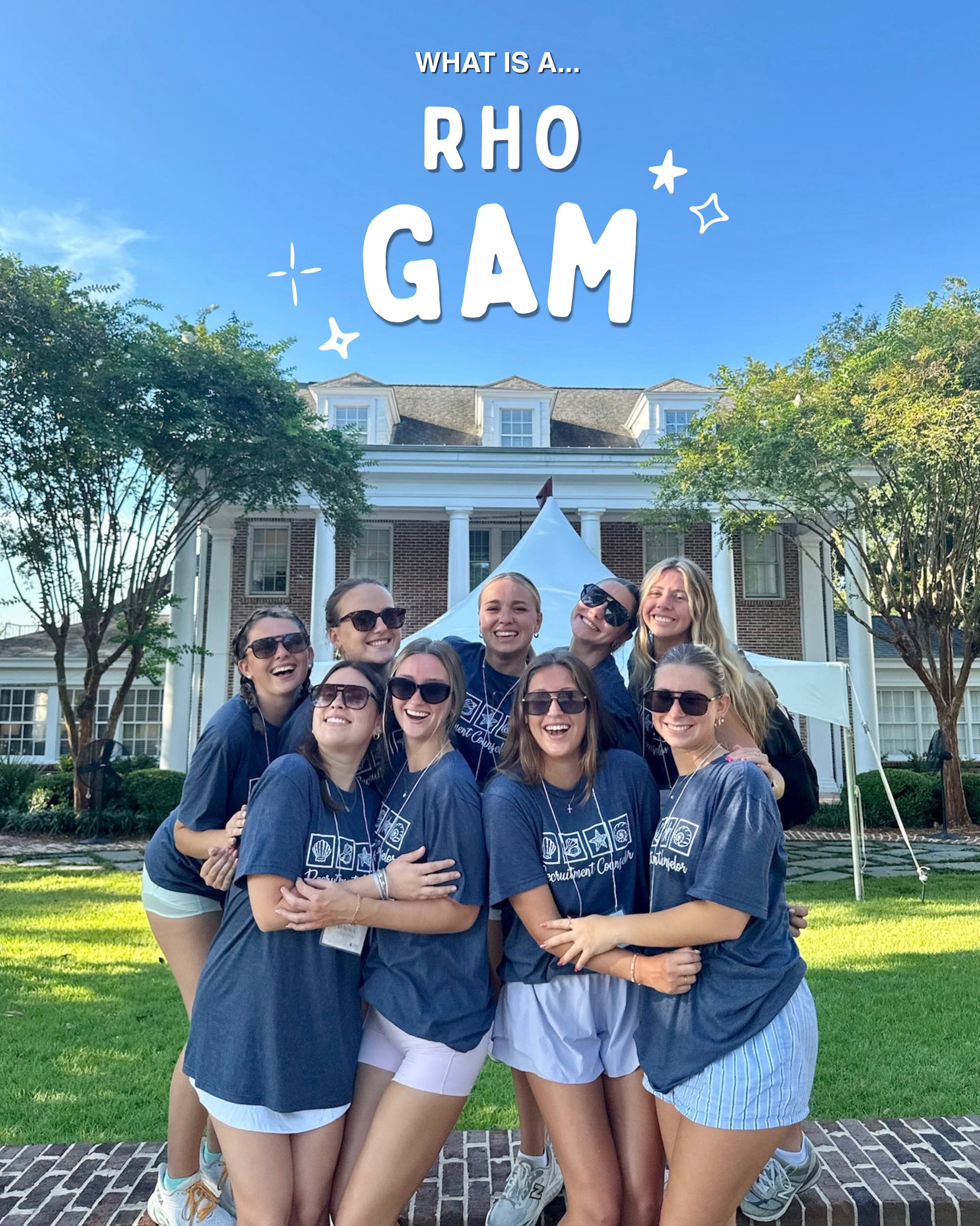 Each PNM will get a Rho Gam that they can expect to hear from soon after they register! Swipe to learn some more about our recruitment counselors and their experience serving as a Rho Gamma! 💙🫂