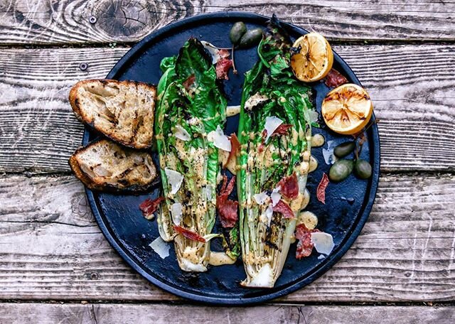 Did someone say grilled Caesar?! What I thought originally might just be for the gimmick has actually turned into a fan favourite in my household! You&rsquo;ll love the smoky twist on this delish classic dish. Check out the link in my bio for this re